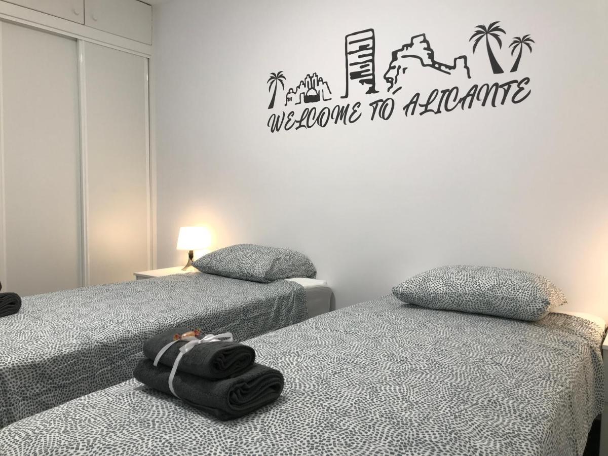 Lovely 2 Apartamento Centrico Alicante Luaran gambar