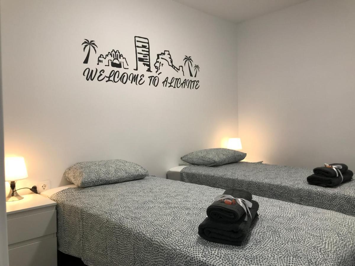 Lovely 2 Apartamento Centrico Alicante Luaran gambar